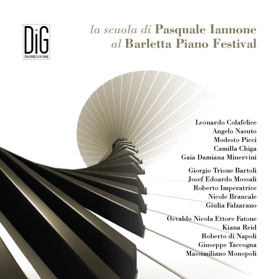 Copertina del cofanetto Barletta Piano Festival — La scuola pianistica di Pasquale Iannone