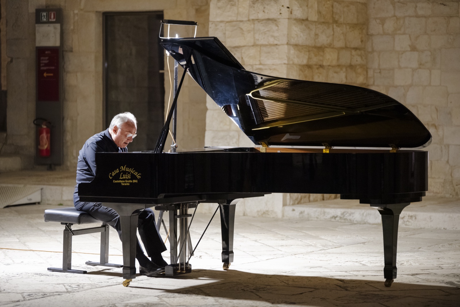 Recital di Pasquale Iannone al Castello Svevo di Trani, 2025